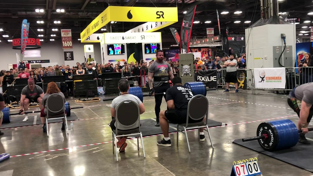 Matt Mills Finishes in 18th Place of 40 at the 2019 Arnold Amateur Strongman World Championships