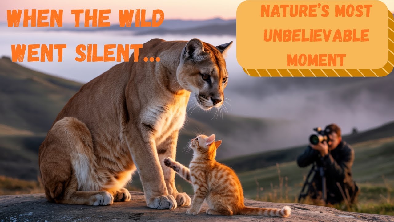 The Mountain Lion and the Cat | A Photographer’s Unbelievable Encounter
