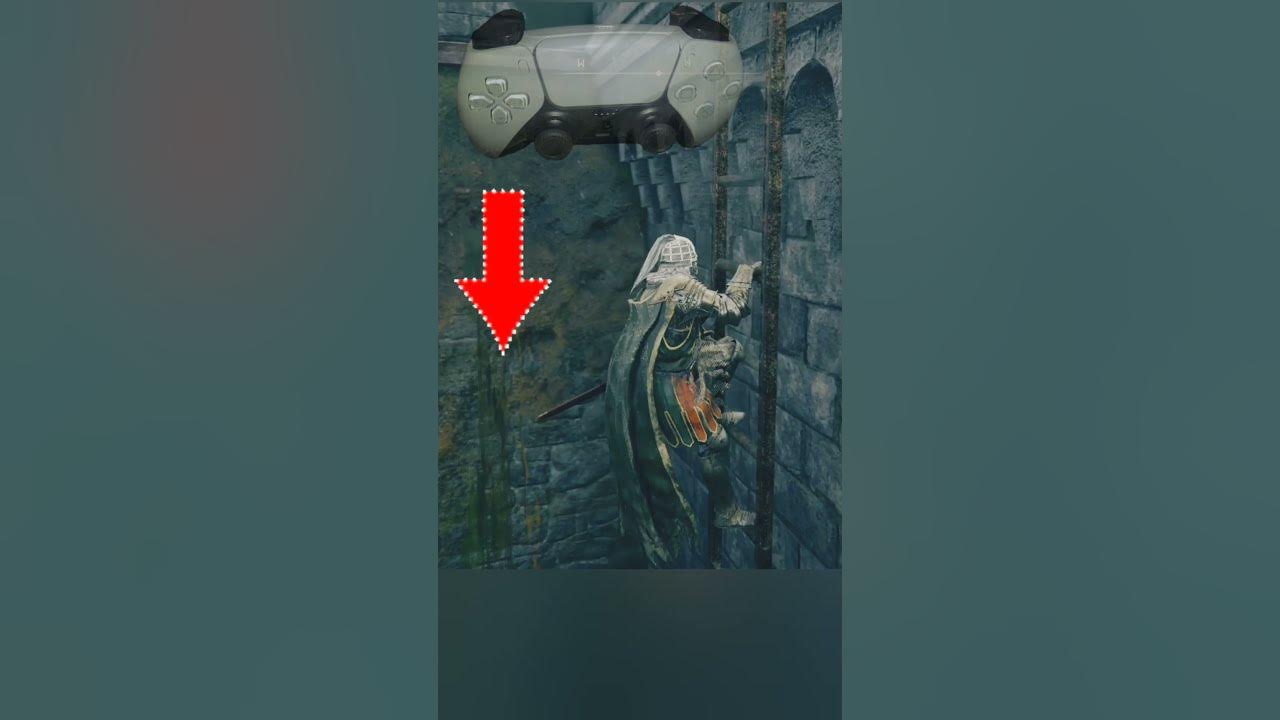 Elden Ring How to Slide Down Ladder YouTube