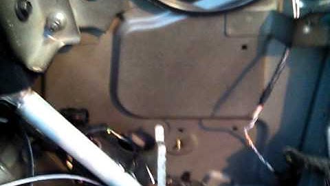 Remove rear window regulator Sebring convertible