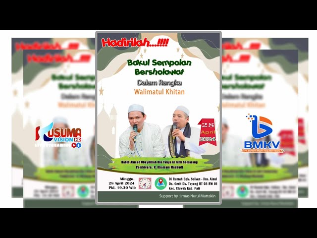 🔴 BAKUL SEMPOLAN BERSHOLAWAT  BERSAMA HABIB UBAYDILLAH BIN YAHYA ALJUFRI  DARI SEMARANG class=