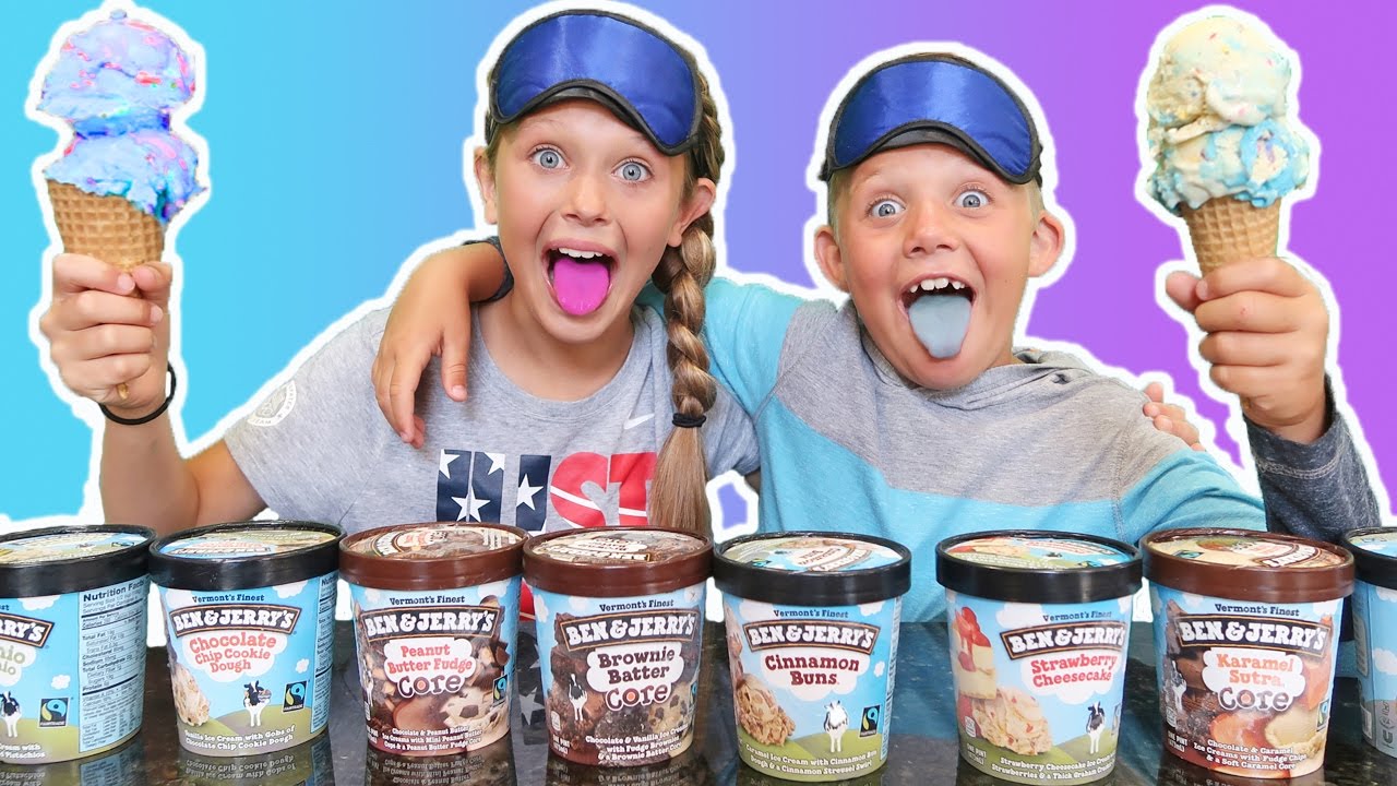 Ice Cream Tasting Guessing Game