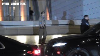 Sho Hirano Leaving The Show Louis Vuitton Paris 20 January 2026 During The Fashion Week