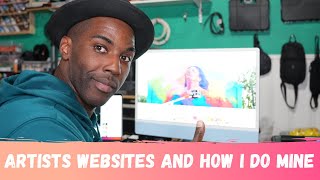 Why Artists need websites and How I do my Artist Website