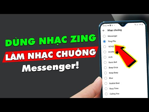 #1 Cách dùng nhạc Zing mp3 làm nhạc chuông Messenger cực đơn giản Mới Nhất