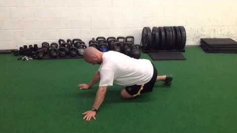 SAPTstrength.com Kneeling Glute Mobilization, Foot Behind Knee