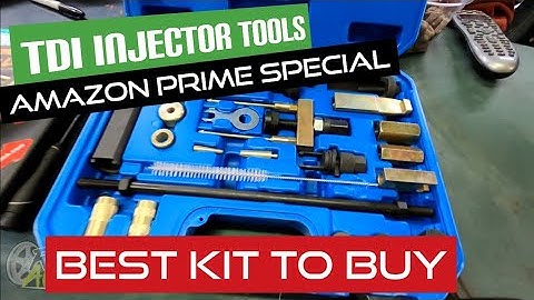 How to install VW TDI FUEL INJECTORS | Best tool kit to buy on AMAZON.