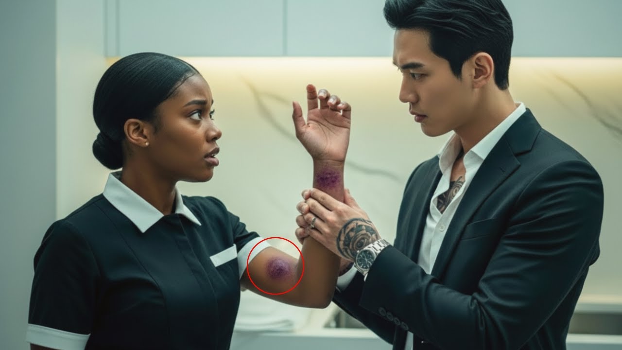 “Those Dark Bruises Aren’t From Cleaning” –The Korean Mafia Boss Found Out Who Did It