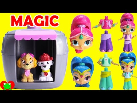 Paw Patrol Skye's Magical Pup House Helps Grow Shimmer and Shine