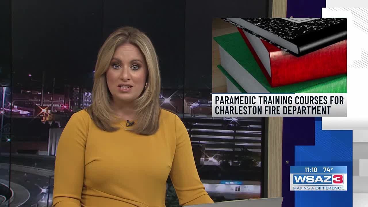 Paramedic training courses for Charleston Fire Department