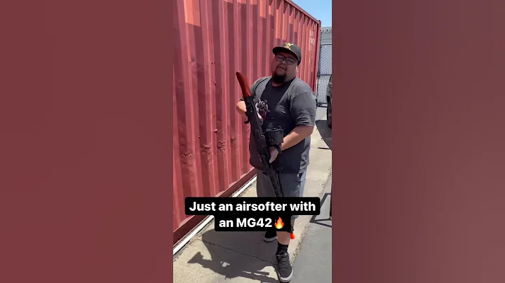 Airsoft guns come in all shapes and sizes!🙌 #airsoft #airsoftgi #short #shorts #mayogang #memes