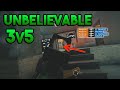 UNBELIEVABLE 3v5 - Rainbow Six Siege Gameplay