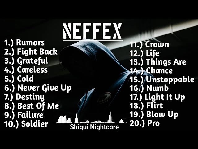 Top 20 Songs of NEFFEX ll Best of NEFFEX ll Gaming Music Mix 2021360p class=