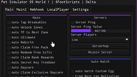 *NEW* Pet Simulator 99 Script (PASTEBIN 2025) *NO KEY*
