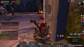 Classic WoW - Hunter solo Dire Maul Tribute 6:33