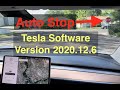 Traffic Light & Stop Sign Control:Tesla Software 2020.12.6