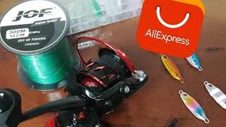 UNBOXING; MOLINETE KASTKING SHARKY 3 E ISCAS ARTIFICIAIS ✅🎣 DO ALIEXPRESS ⚠️