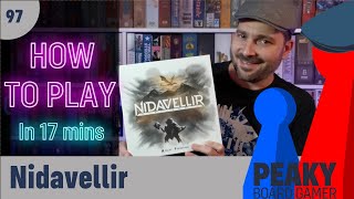 How to play Nidavellir board game - Full teach - Peaky Boardgamer screenshot 1