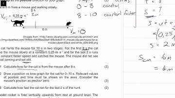 2017 Final|Matric IEB Physics Paper 1 Exam |Question 3|Kinematics