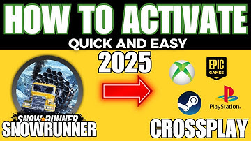 THE FASTEST Way to Enable Crossplay in Snowrunner 2025