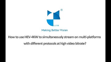 Live stream with different protocol HEV-4KW #livestream #video #livebroadcast #broadcast #videogame