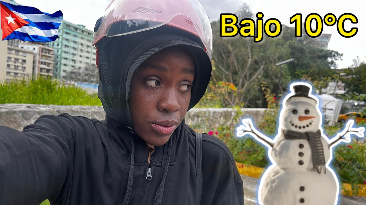 ASÍ ESTÁN LAS CALLES DE LA HABANA CUBA. Frío EXTREMO en Cuba 🥶