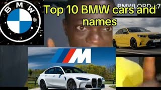 Top 10 Bmw Cars And Their Names -K7N