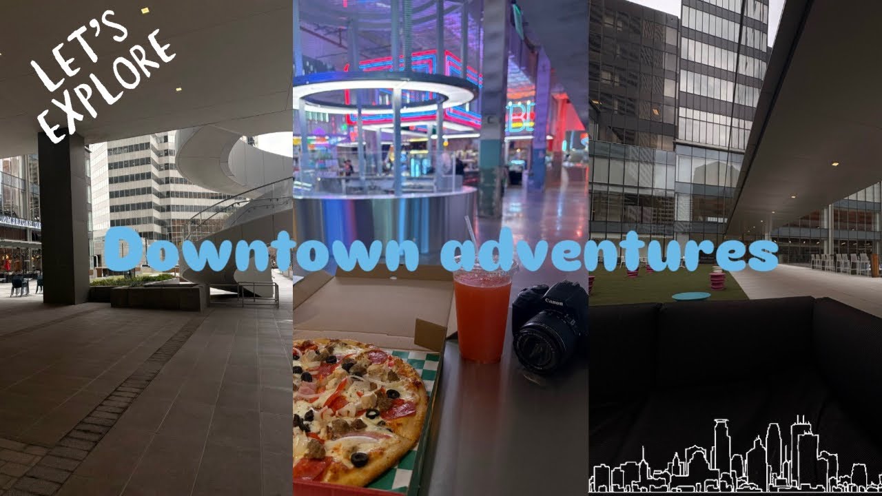A Day in the Life + Downtown Adventures 🌆🤍