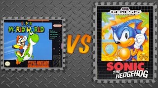 Super Mario World vs. Sonic the Hedgehog