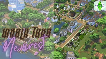 Gallery Lots You NEED For NEWCREST | Building Newcrest w/ Tour | The Sims 4