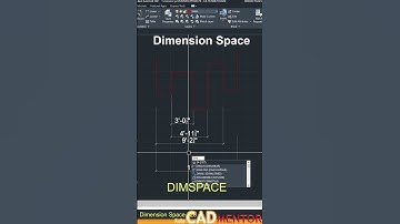 Dimspace #28  | AutoCAD tutorial for beginners | AutoCAD basics