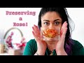 How To Preserve a Full Rose in Resin!