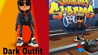 Unlocking Dark outfit in Subway surfers screenshot 4