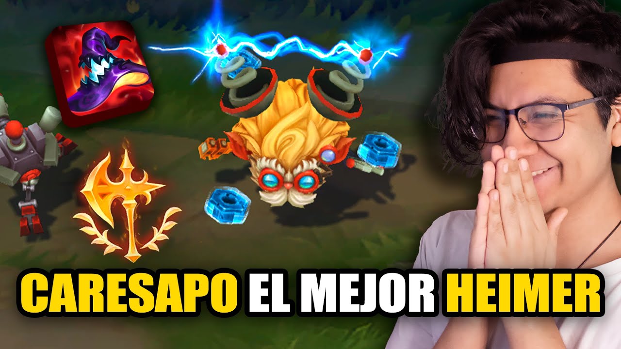 Heimerdinger Before Rework Heimerdinger Antes Del Rework
