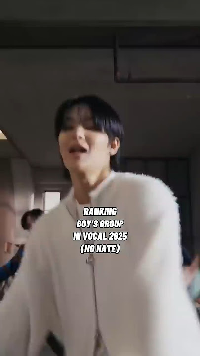 RANKING BOY GROUP IN VOCAL 2025#exo#bts#nctdream#nct127#wayv#nctwish#seventeen#treasure#kpop#shorts
