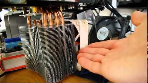 CPU cooler on GPU INSANE temps!