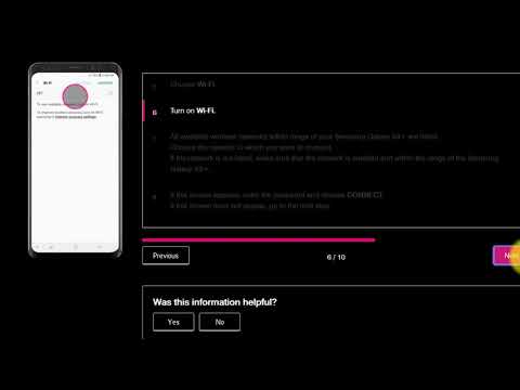 Samsung galaxy S9 plus Connect to Wi Fi network