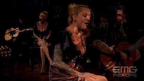 Lovely Maria Brink of In This Moment Sings Lost At Sea on EMGtv