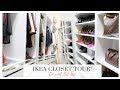My Ikea Closet Tour & Organization! | Liv's Lifestyles
