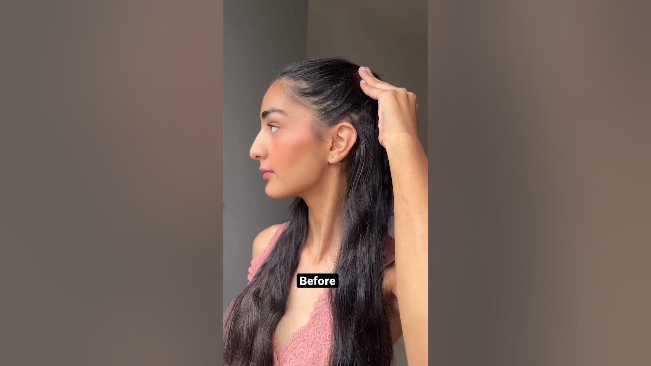 Cover Up Hair Powder For Scalp | Black Powder For Thinning Hair | Hair Extensions India #shorts