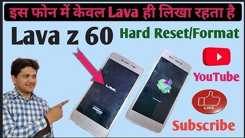 Lava Z 60 Hanging Problem Solve | Lava z60 Hard Reset 💯% | Lava z 60 Pin Lock ,Pattern Lock Remove |