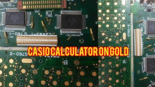 Gold Recovery on calculator/Is there gold in the calculator too/#gold #gold on calculator