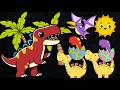 Rainbow Reptiles: A Vibrant Sensory Journey with Dinosaur Animals 🌈🦕 Active Sensory Kids