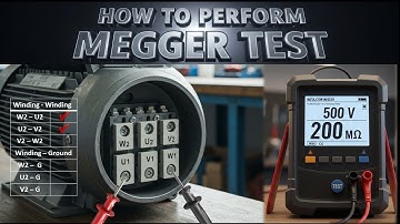 How to Perform Megger Test | Insulation Resistance Test