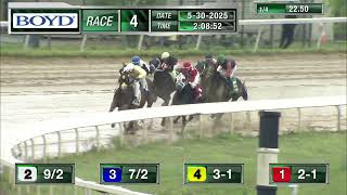 RACE 4 PROGRAM 5 30 2025