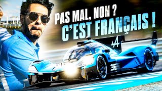 J'AI VU ROULER L'HYPERCAR D'ALPINE POUR LES 24H DU MANS ! (c bô)