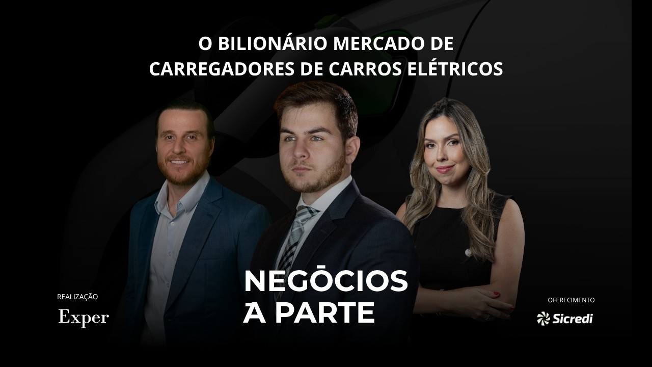 Armando Grello, da AG Eletrovias, fala sobre o crescente mercado de carregadores de carros elétricos, no programa Negócios à Parte
