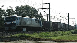 JR貨物 EF210-156牽引 4057レ コンテナ貨物 JR高崎線 吹上～行田 区間