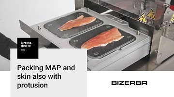 Bizerba How-To: Operating the packaging-specific tool of the tray sealer TPE10