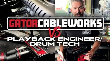 Cableworks ON TOUR  with Chase Dodds | Drum Tech & Playback Engineer